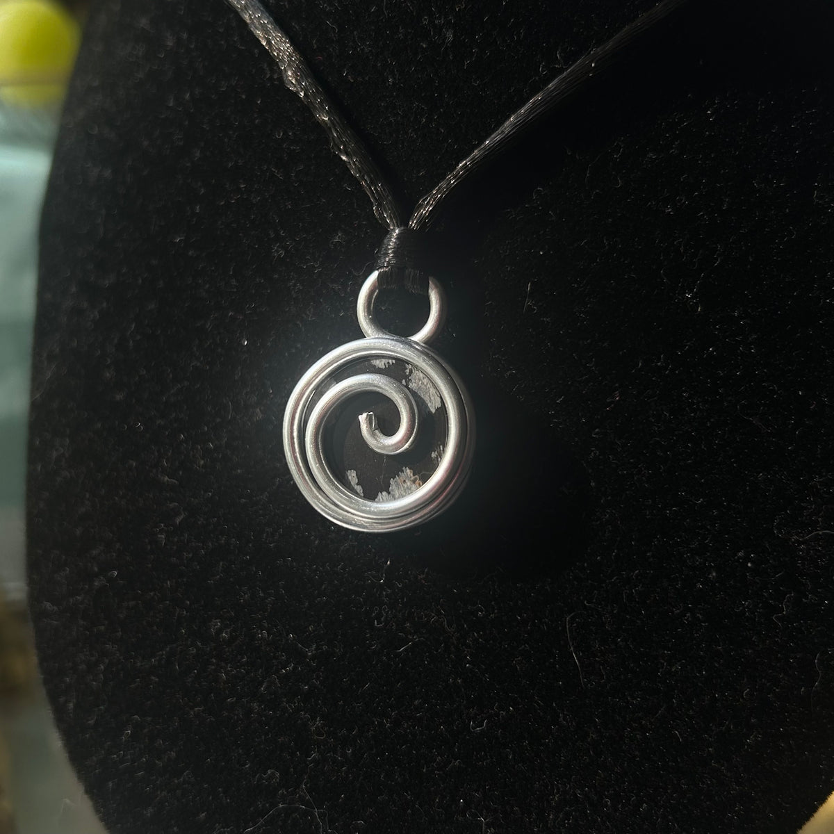 Circle Spiral Pendant