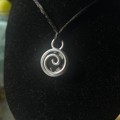 Circle Spiral Pendant