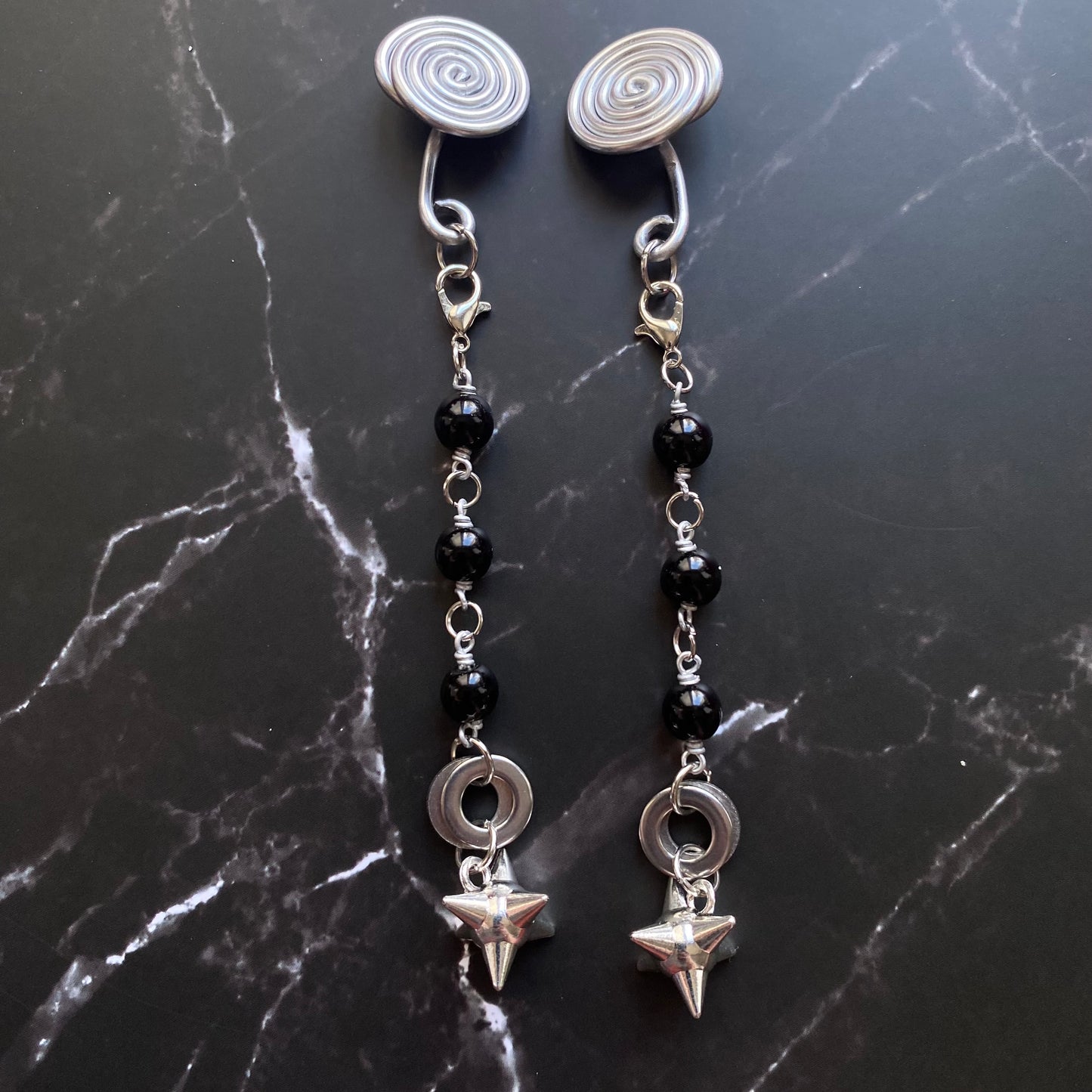 Spike Ball Gauge Earrings