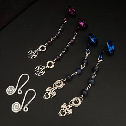Witchy Pack - Spiral Gauge Earrings Bundle