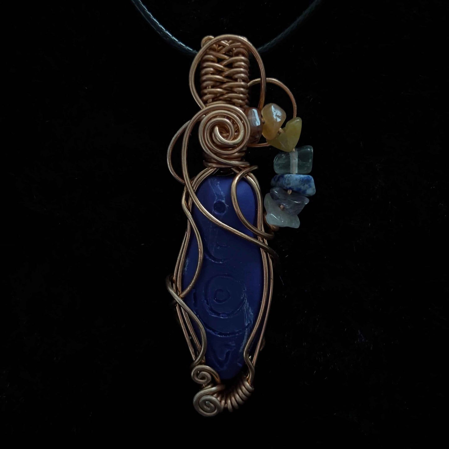 Goddess Pendant || Rainbow Prism