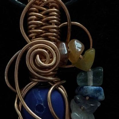 Goddess Pendant || Rainbow Prism