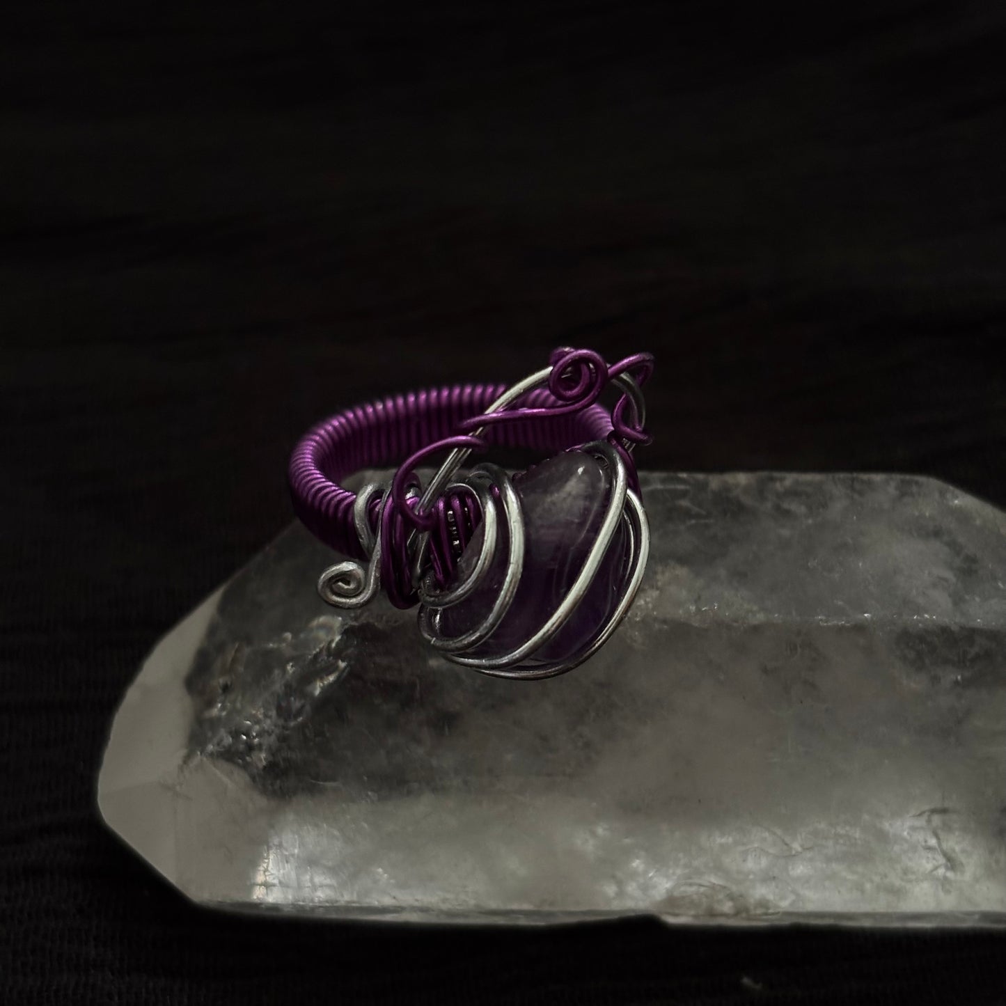 Amethyst Dreams Ring || Size 7 1/2