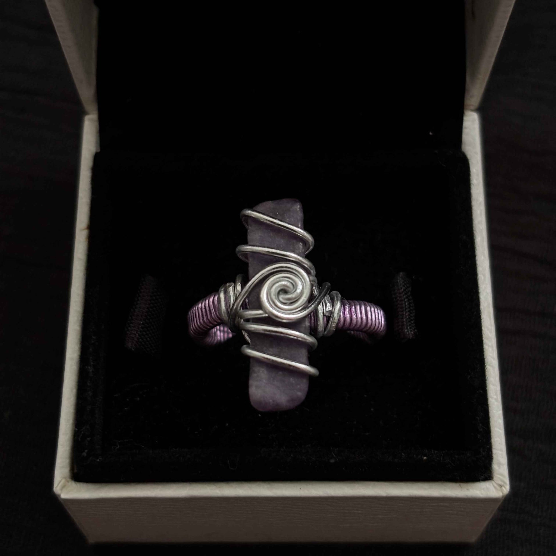 Lepidolite Swirl || Size 8 1/2