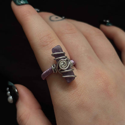 Lepidolite Swirl || Size 8 1/2