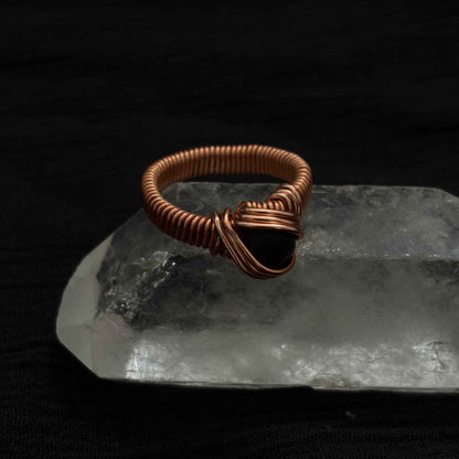 Royal Garnet Ring || Size 9