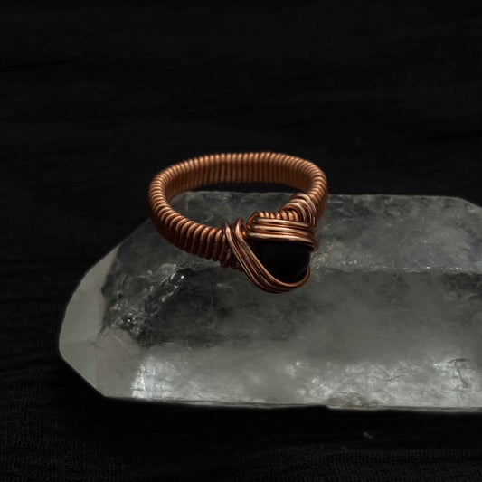 Royal Garnet Ring || Size 9