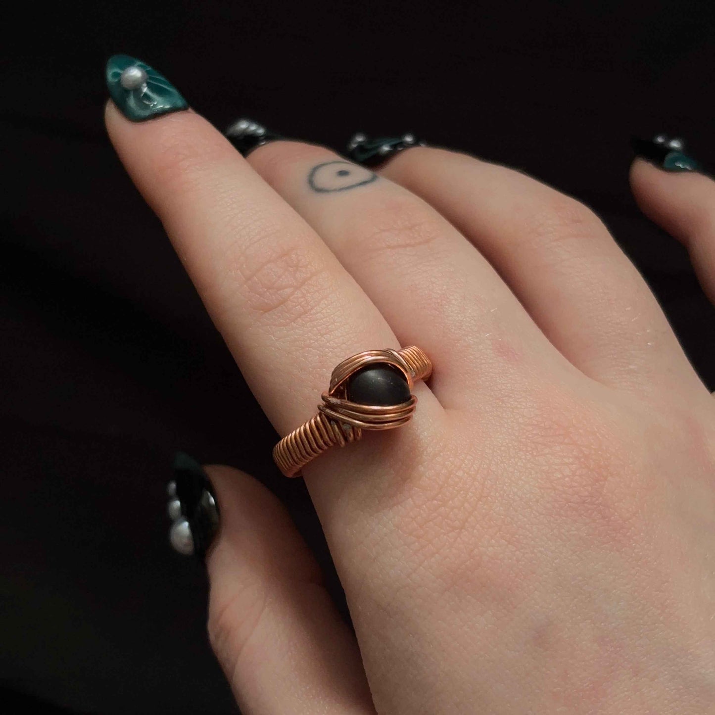 Royal Garnet Ring || Size 9