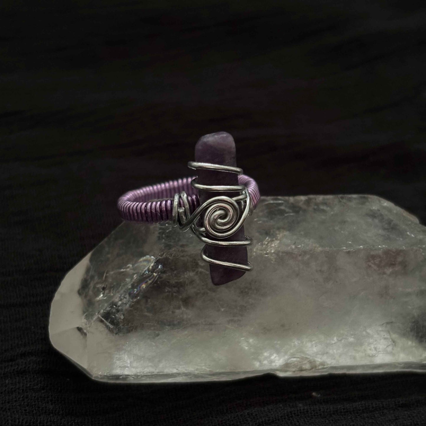 Lepidolite Swirl || Size 8 1/2