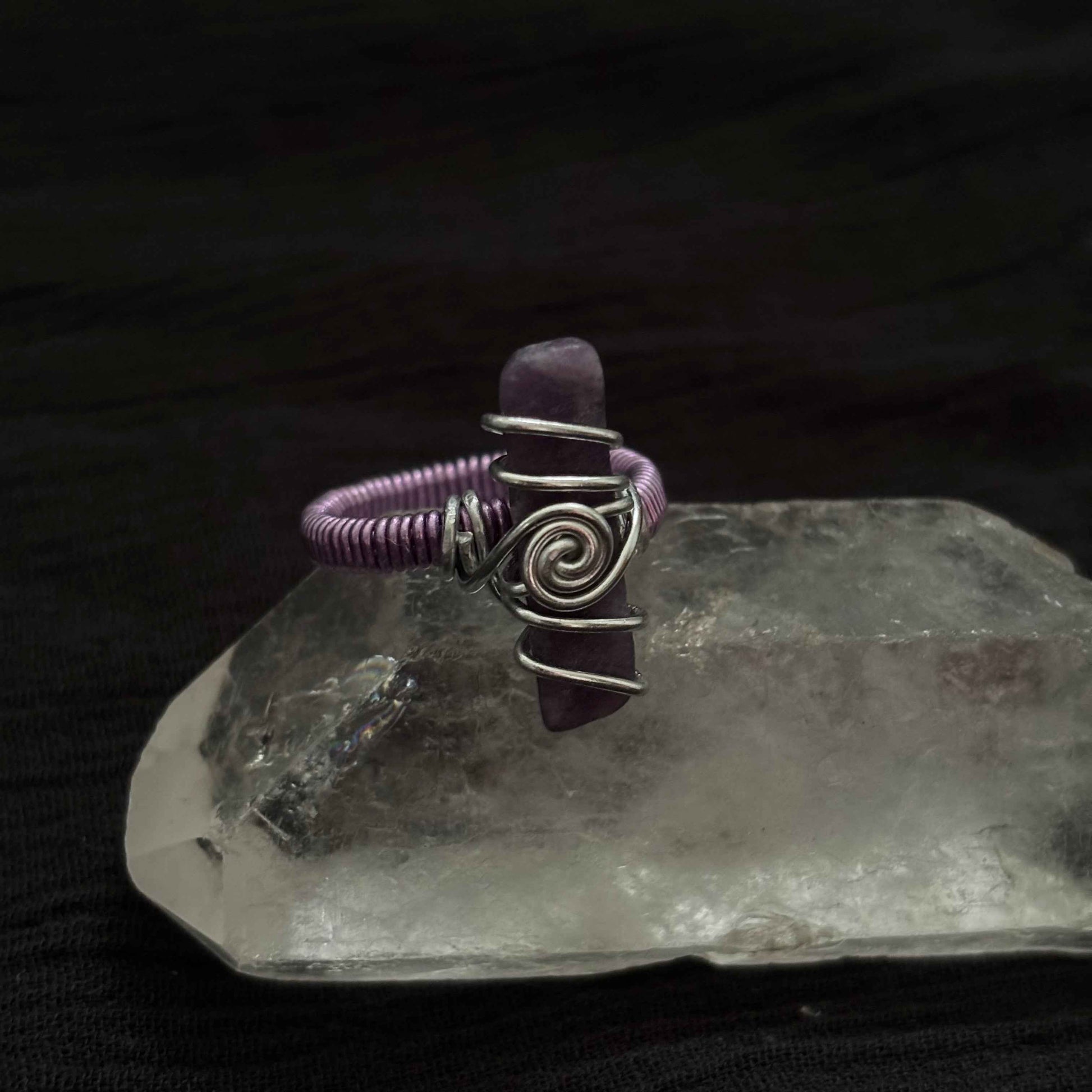 Lepidolite Swirl || Size 8 1/2