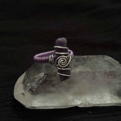 Lepidolite Swirl || Size 8 1/2
